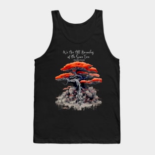 Native American Heritage Month: "We Are All Branches of the Same Tree" - Cherokee Proverb on a light background Tank Top